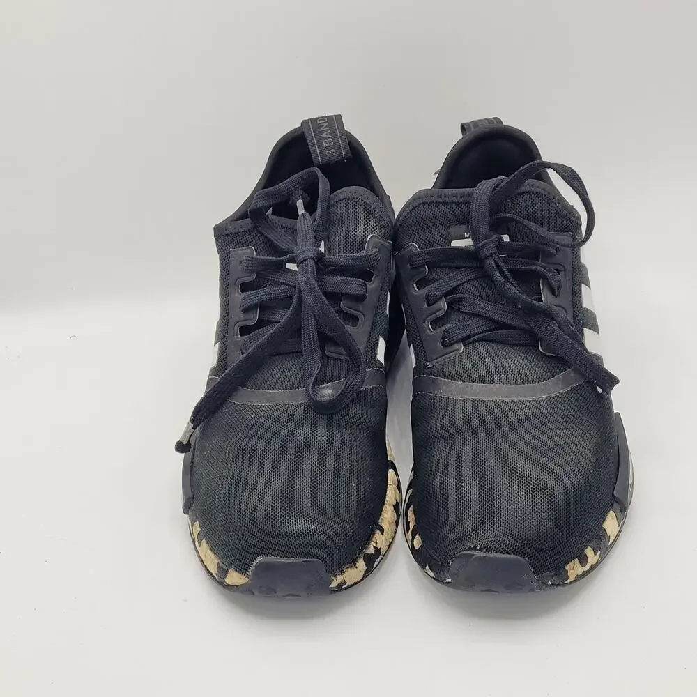 Adidas NMD R1 FV8732 black camo mens size 7 black camo